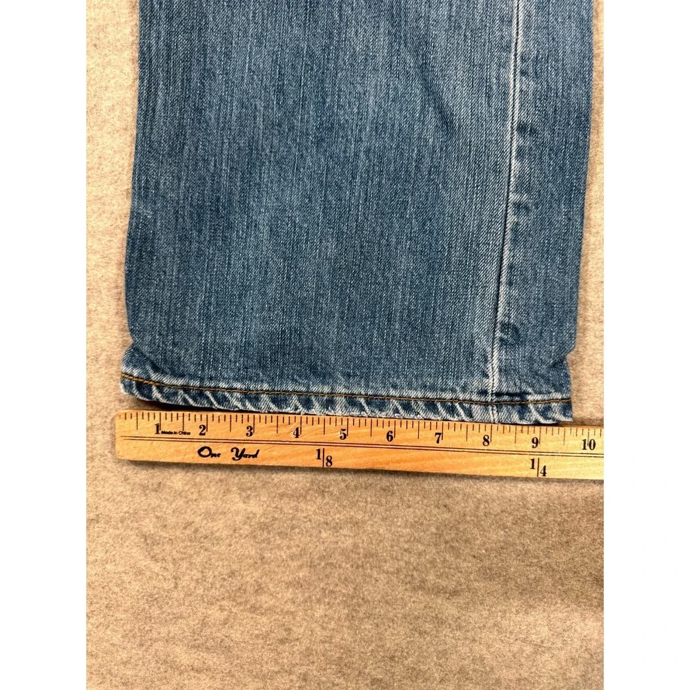 VTG Levi's 501 Jeans Mens 36x30 Blue Denim Medium Wash Button Fly Straight Leg